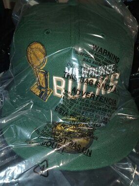 Milwaukee Bucks New Era 2021 Champs Trophy 59FIFTY Fitted 7 3/4 New Ships Fast ✅